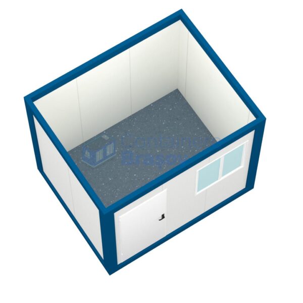container birou brasov 3metri albastru2