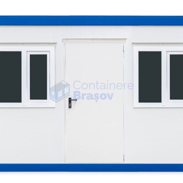container birou brasov 4metri 2geamuri albastru