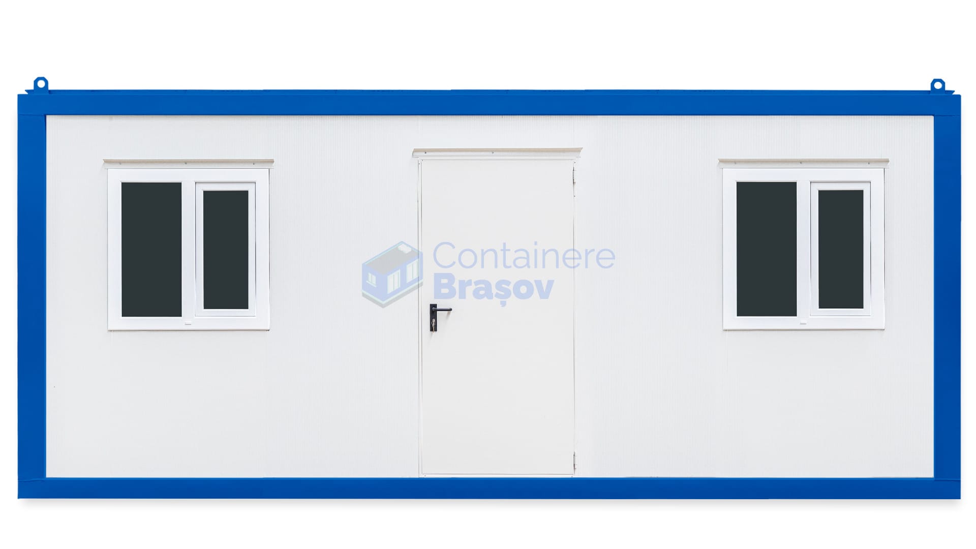 container birou brasov 6metri 2geamuri albastru