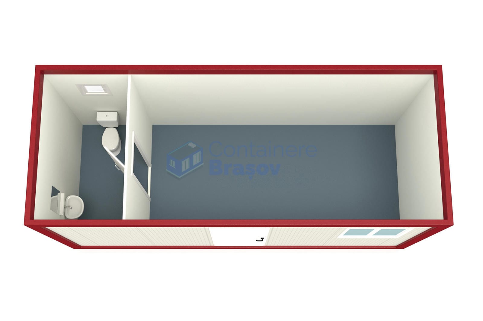 container casa brasov 6metri rosu2