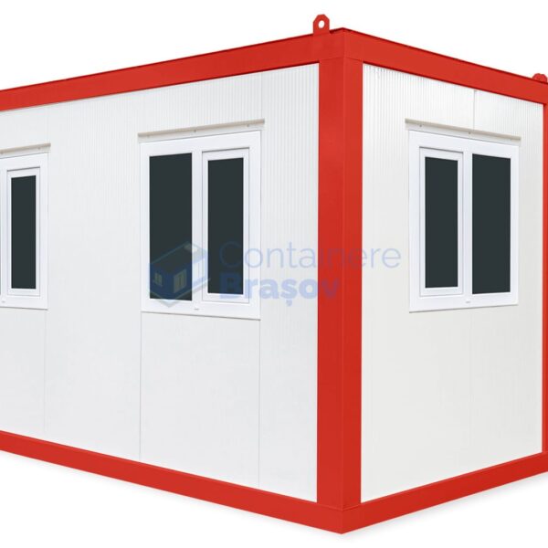 container modular brasov 6x48m rosu