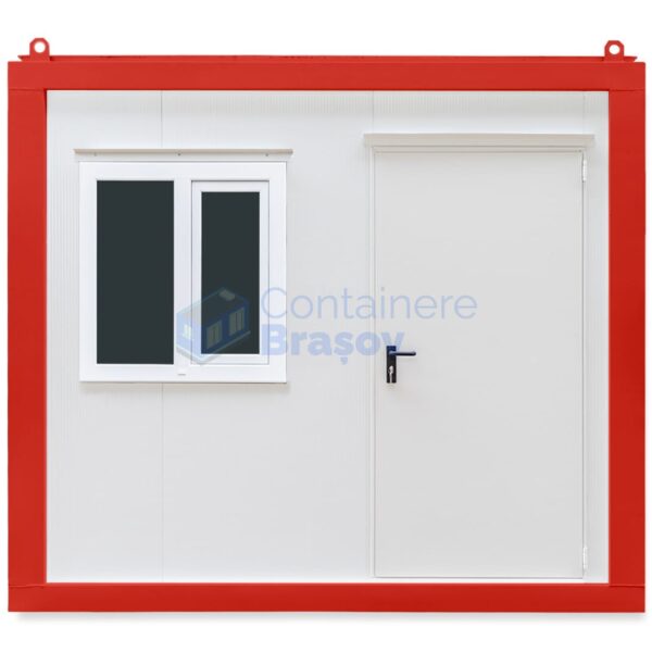 container santier brasov 3metri rosu
