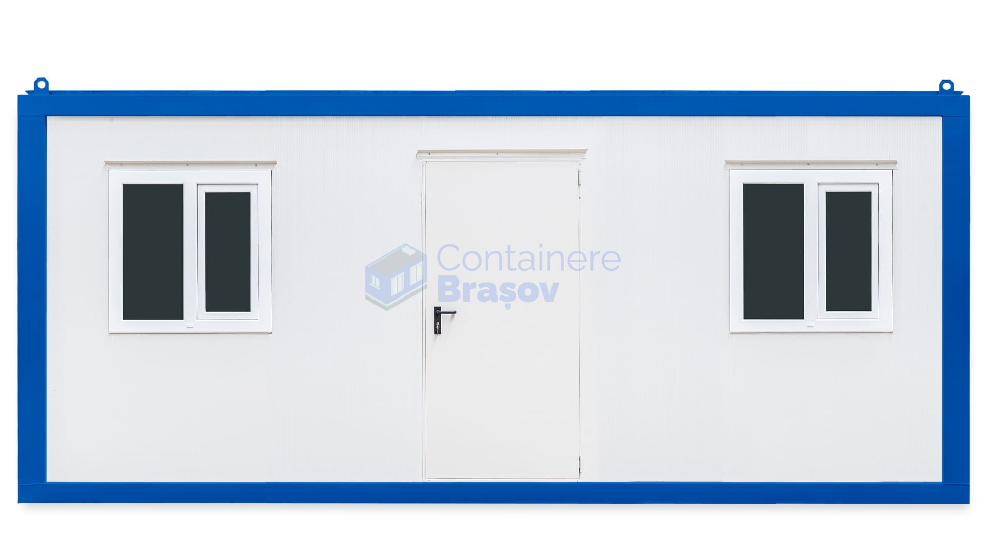 container santier brasov 6metri 2geamuri albastru
