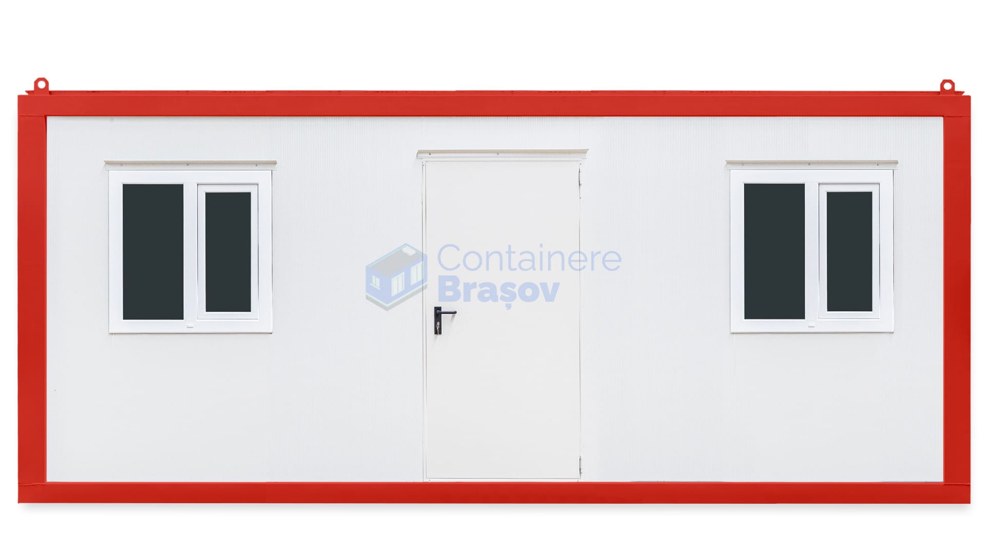 container santier brasov 6metri 2geamuri rosu