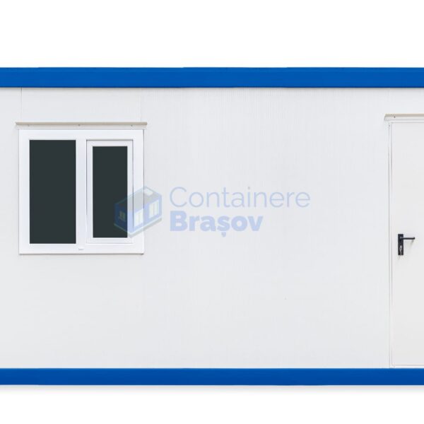 container santier brasov 6metri 1geam albastru