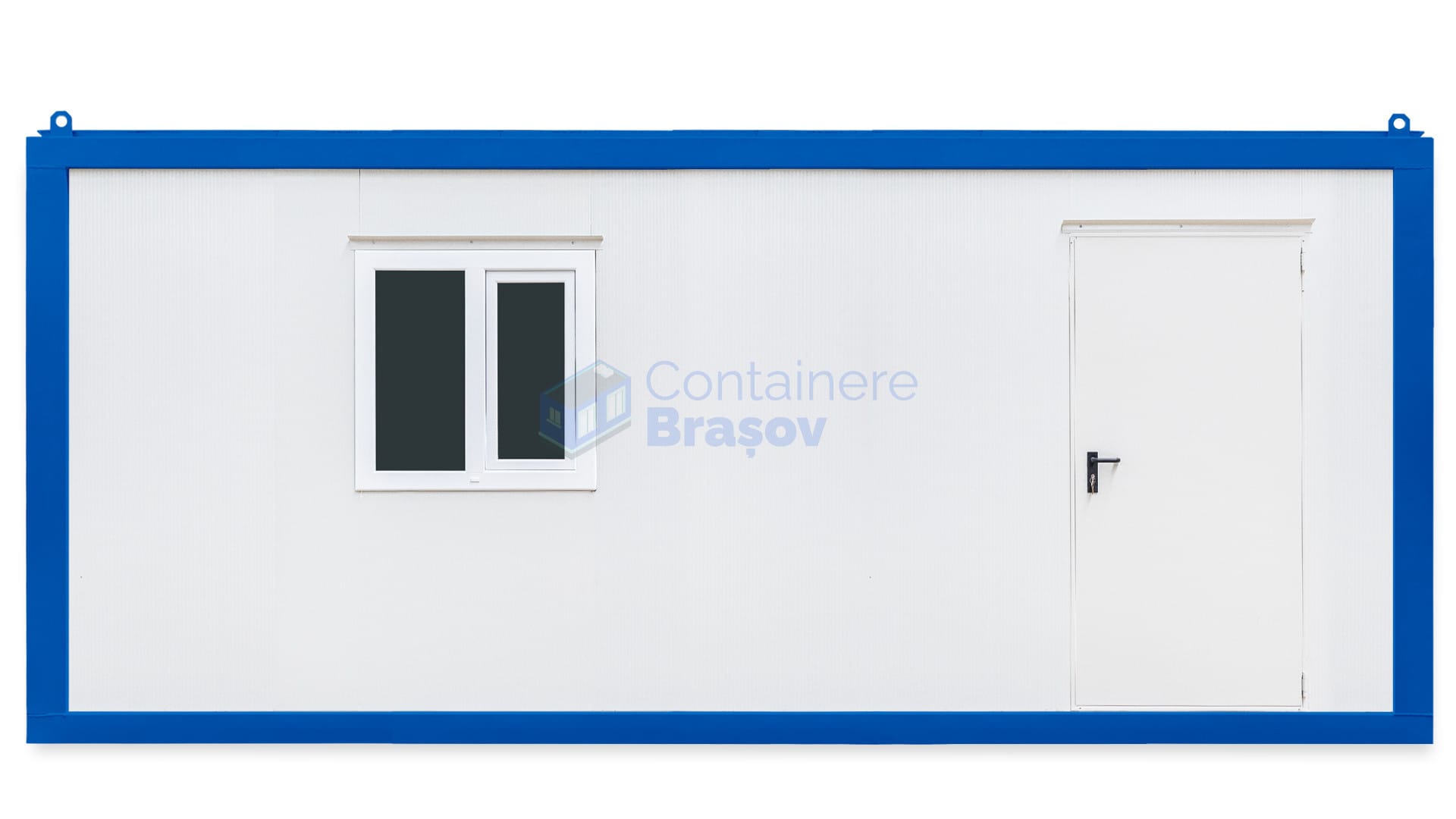 container santier brasov 6metri 1geam albastru