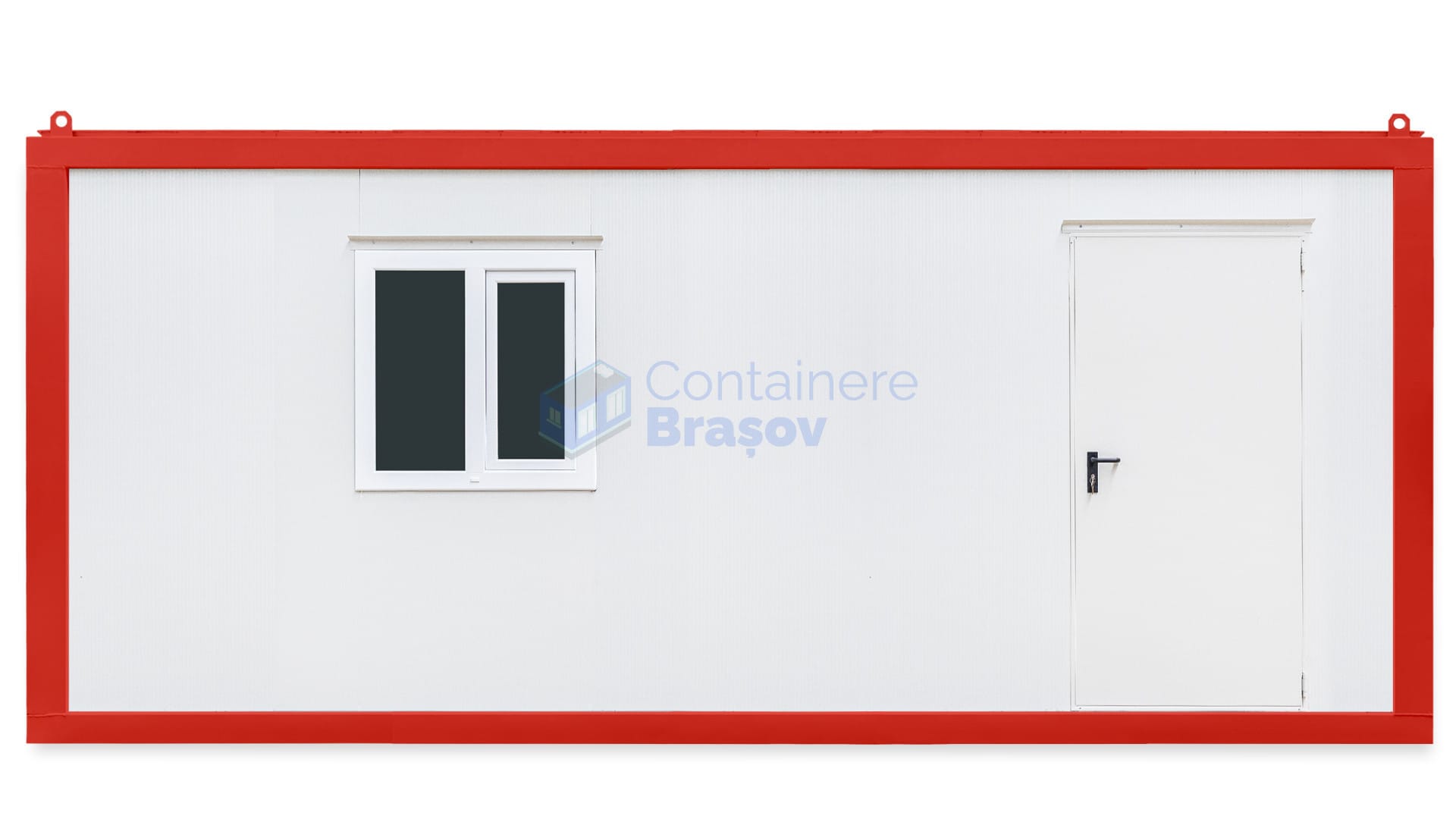 container santier brasov 6metri 1geam rosu
